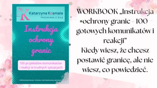 Workbook - Instrukcja ochrony granic - 100 gotowych komunikatów i reakcji